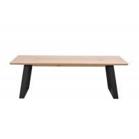 RO Melville Coffee Table Whitewash/Black